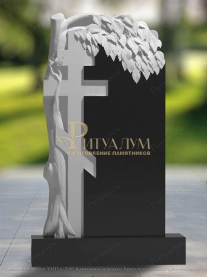Памятник из гранита Дерево с крестом 35 — ritualum.ru Памятник из гранита Дерево с крестом 35 — ritualum.ru