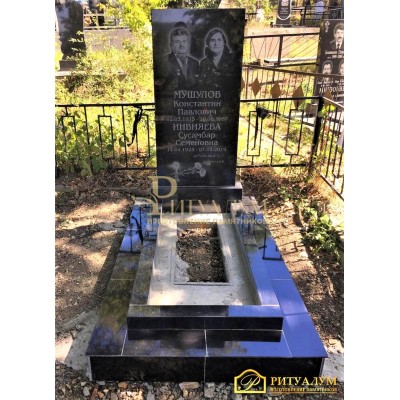 Памятник из гранита "Стандарт семейный" — ritualum.ru