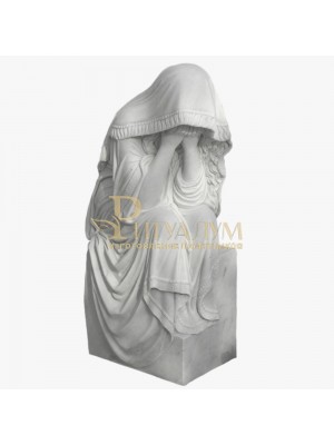 Скульптура ангела из мрамора №110 — ritualum.ru Скульптура ангела из мрамора №110 — ritualum.ru